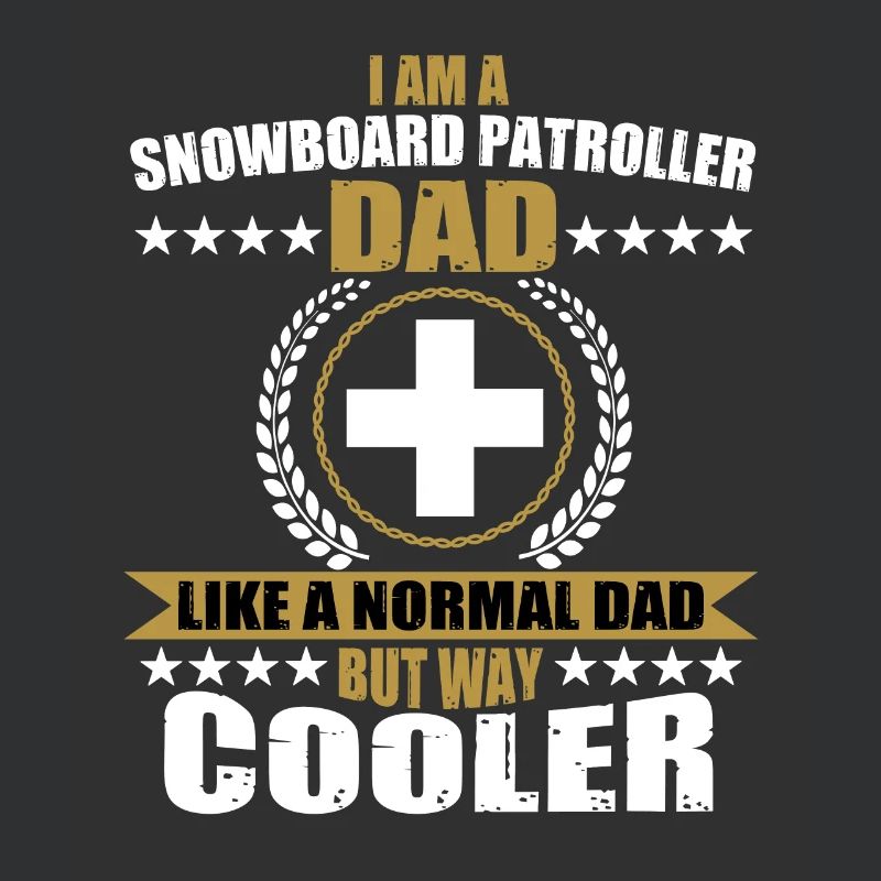 Funny Snowboard Patroller Daddy