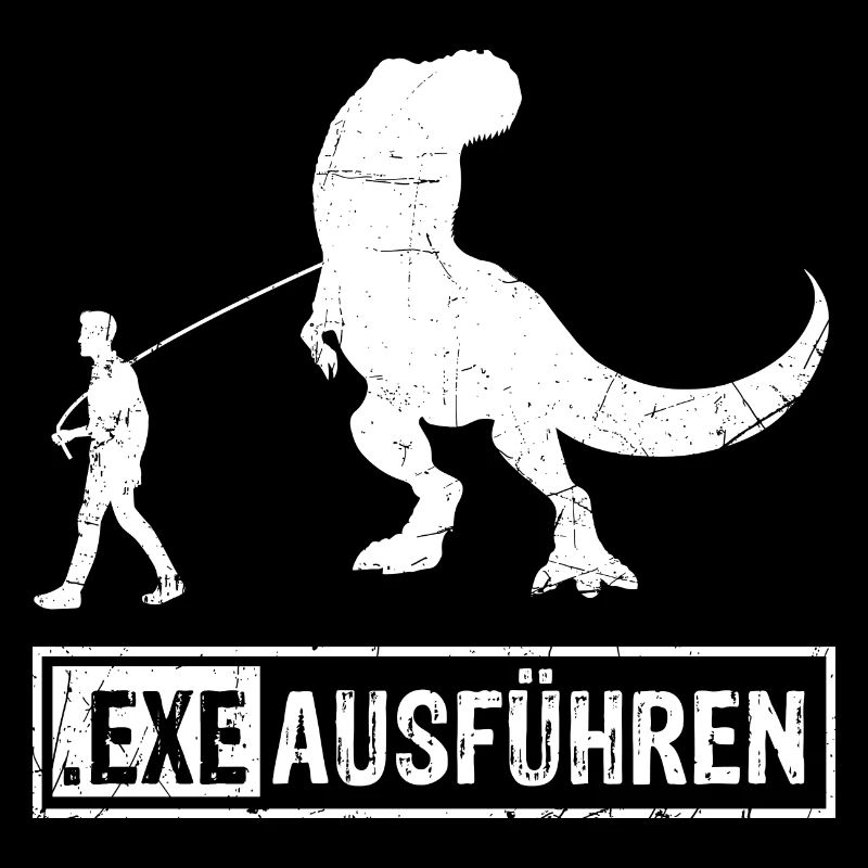 Admin Programmierer ITler Informatiker Spruch EXE