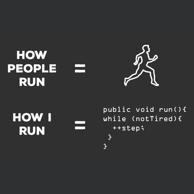 Software developer runner