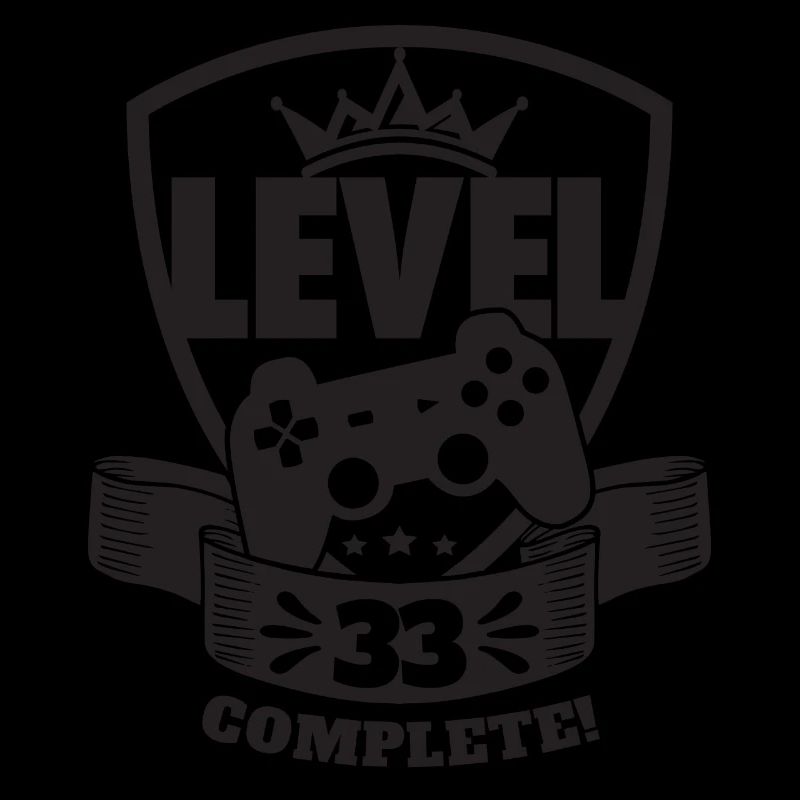 Level 33 Complete Birthday Gift 33 Years