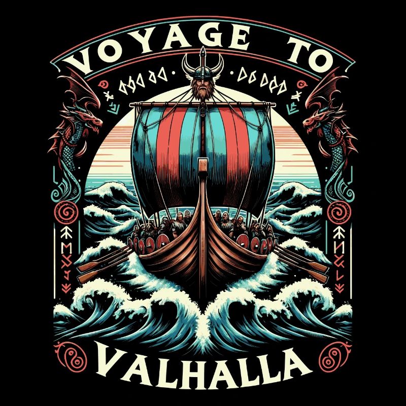 Drakkar viking Valhalla