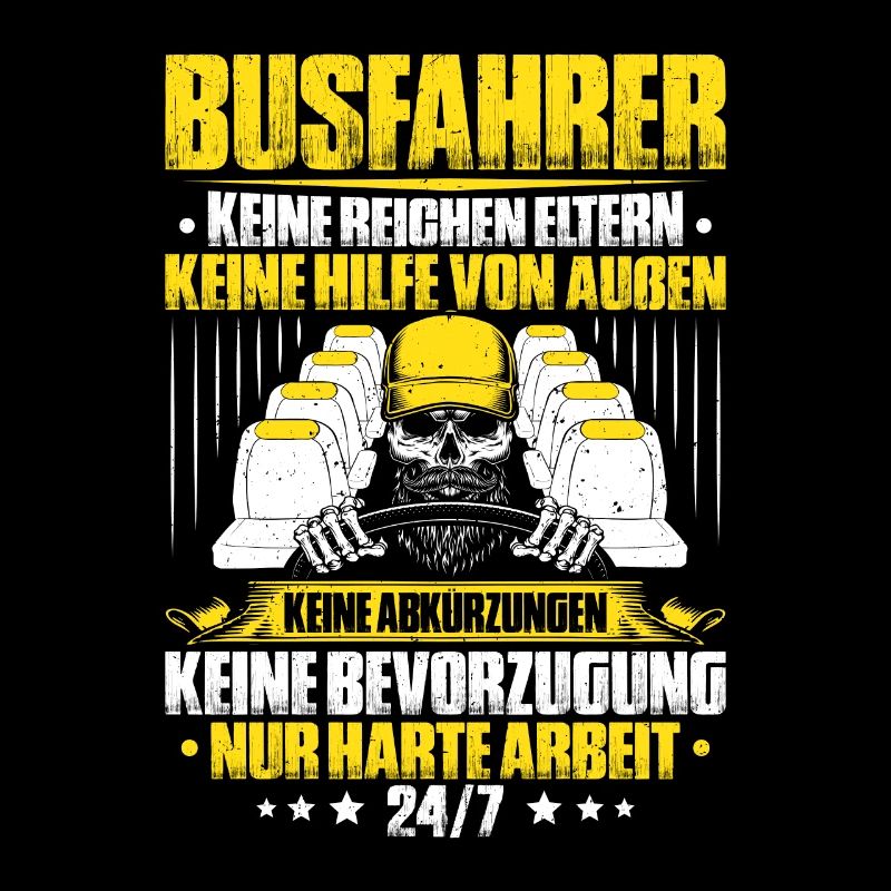 Busfahrer Bus Driver Busman Schulbusfahrer