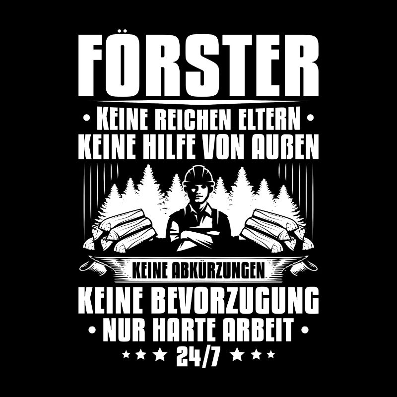 Förster Forstwirtschaft Forester Waldarbeiter Wald