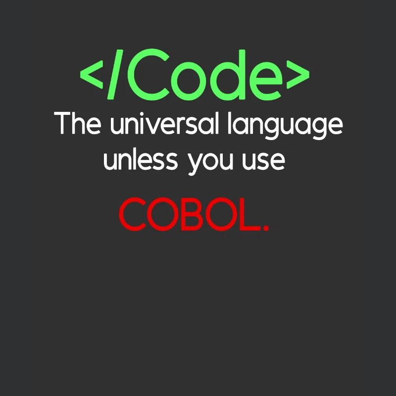 Funny Cobol Code Design