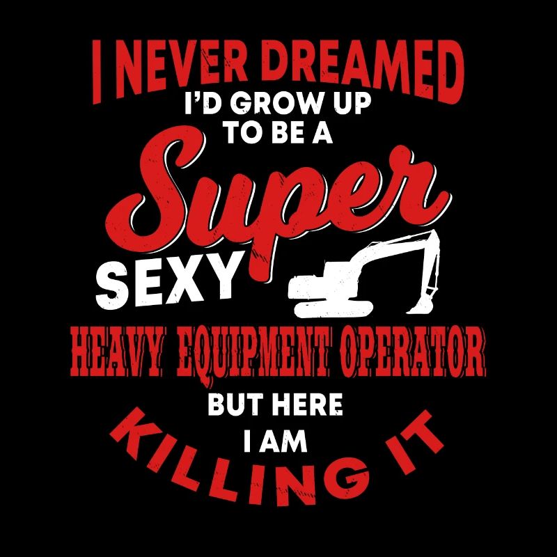 Fun design for excavator drivers