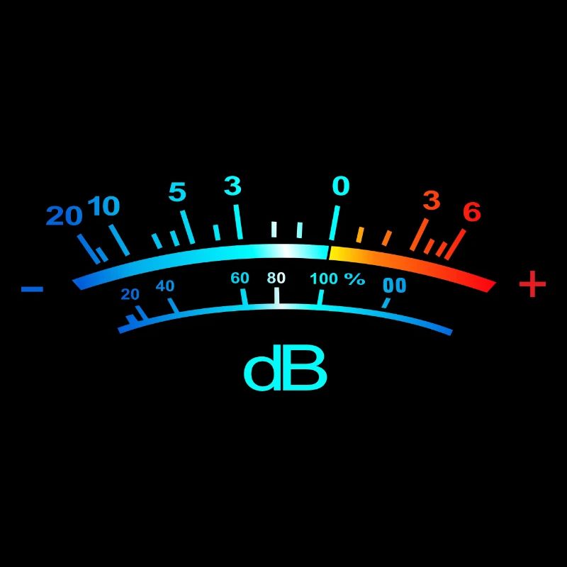 VU Meter bunt