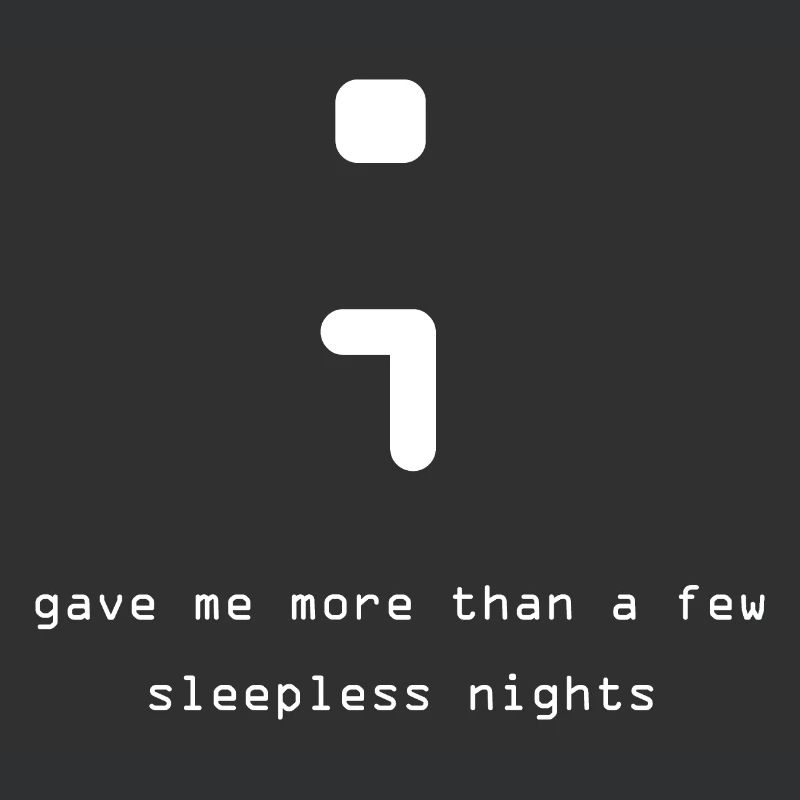 Semikolon Programmierer