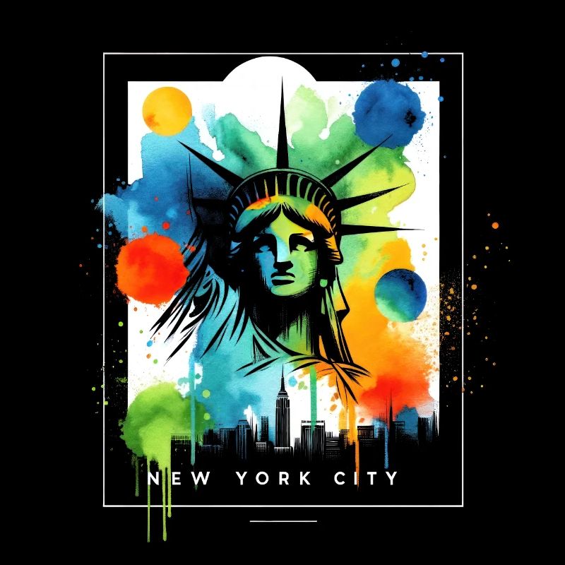 Vibrant NYC Liberty