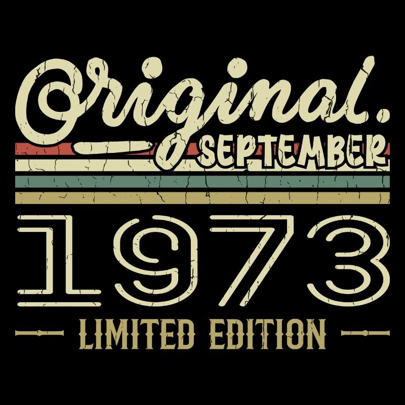 September 1973 Geburtstagsgeschenk September 1973
