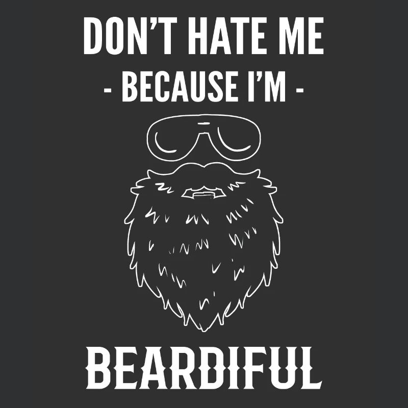 Ne me haïssez pas parce que je suis un coiffeur beardiful