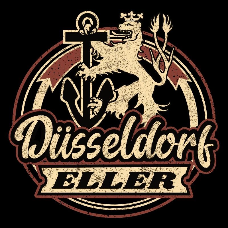Düsseldorf Eller Retro Design