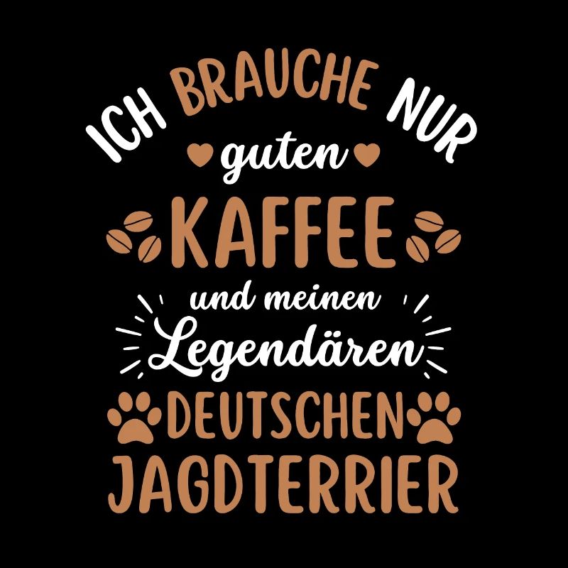 Deutscher Jagdterrier Kaffee Hund Cafe