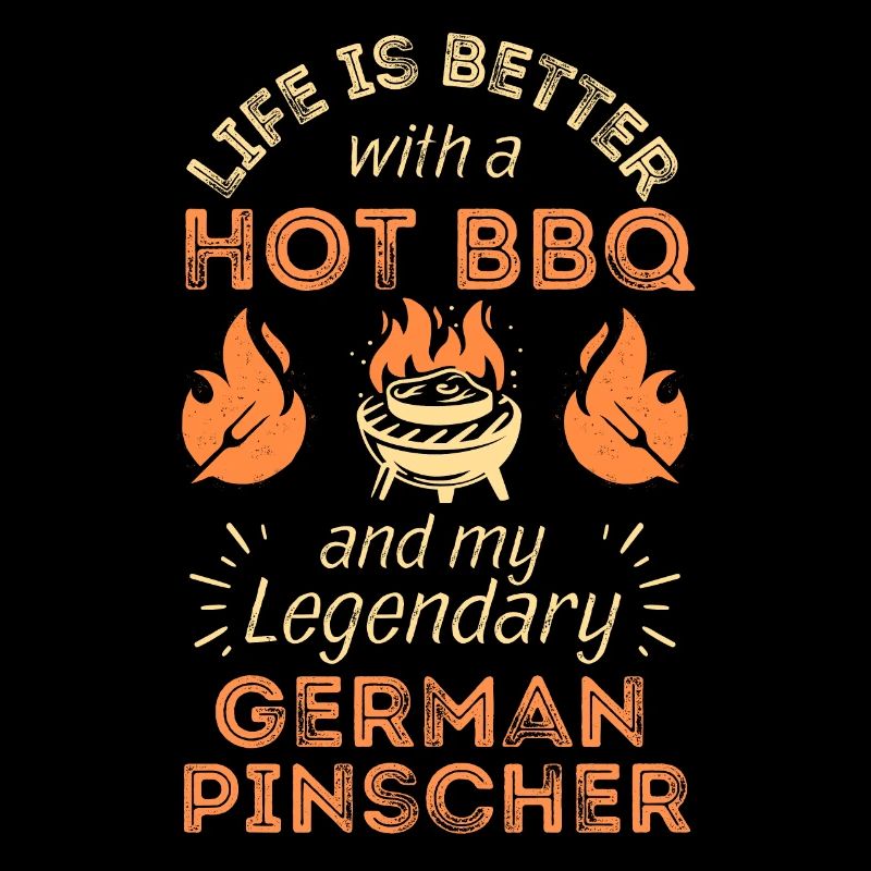 BBQ grilling for German Pinscher lovers
