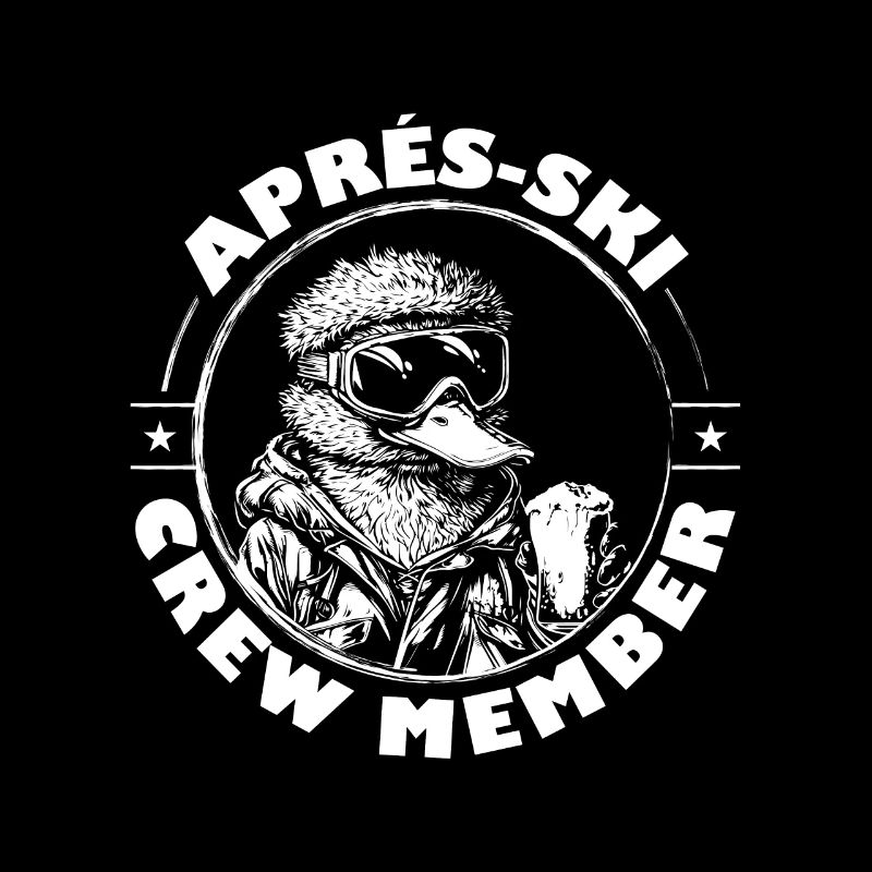 Ente Apres Ski Team Spruch