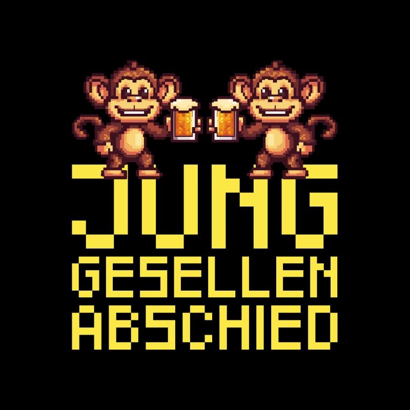 Affe Junggesellenabschied Party Jga