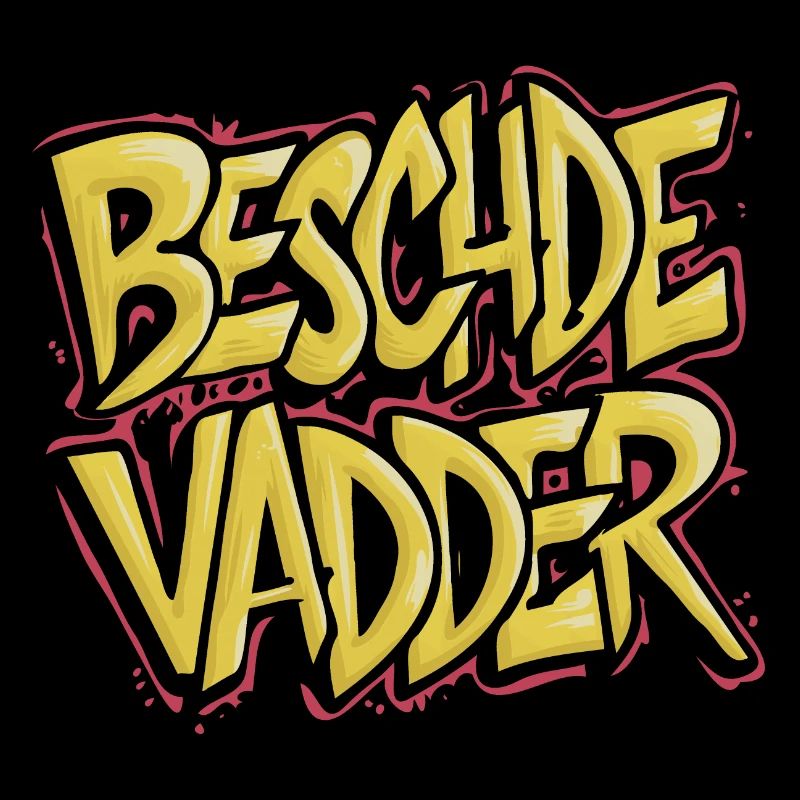 Beschde Vadder - Graffiti in Yellow