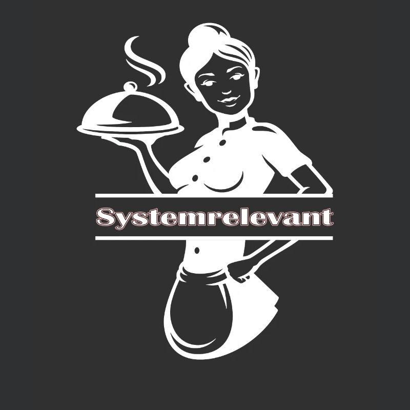 Kellnerin Restaurant Systemrelevant