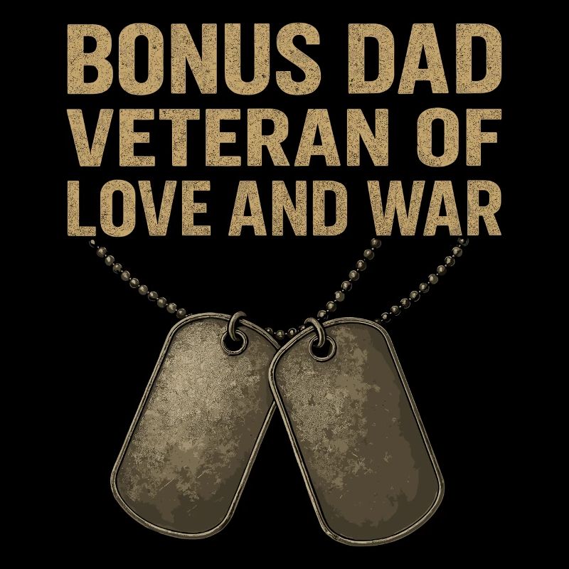 Papa bonus - Vétéran avec plaques d’identité