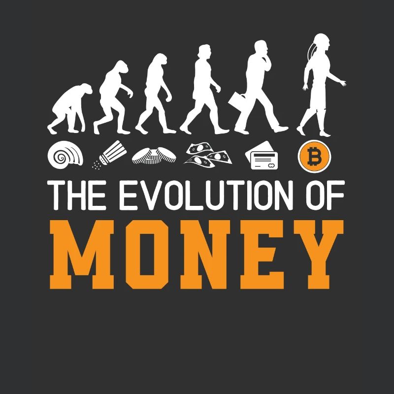 Die Evolution des Geldes Kryptowährung Bitcoin