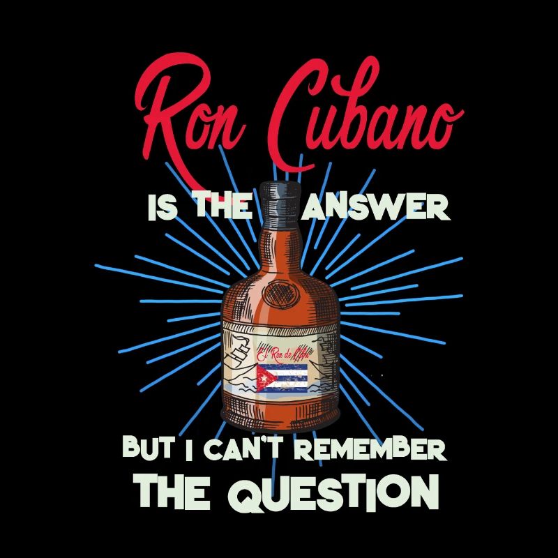 Le rhum est la réponse Ron Cubano