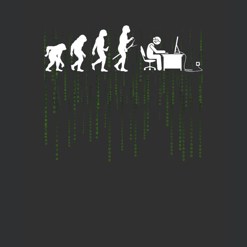 Evolution Computer Enticklung BrushIng Gift