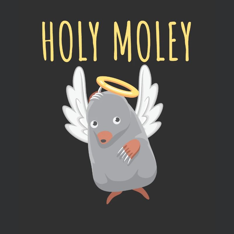 Holy Moly Mole Ange Mole Throw Doux Petit