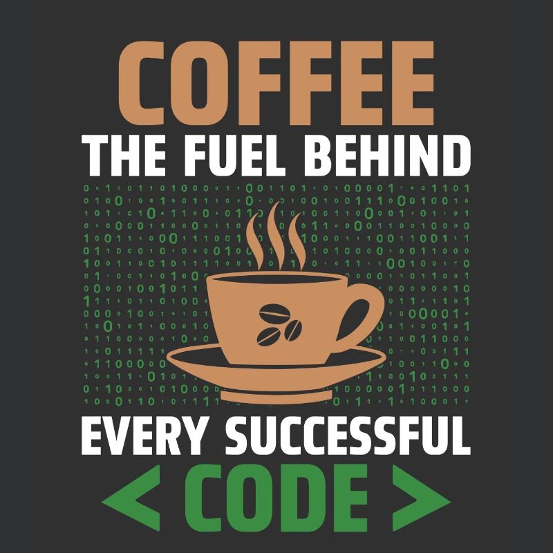 Kaffee-Codierung Programmierer Programmierer Entwickler Nerd Coff