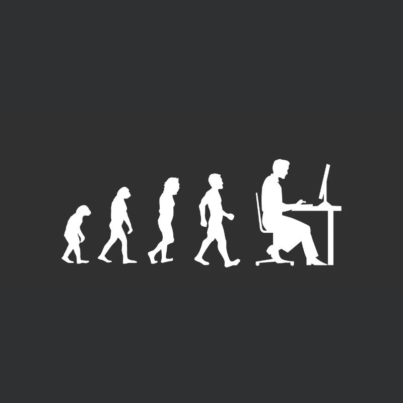 Evolution - Gift - Programmers Computer Nerd