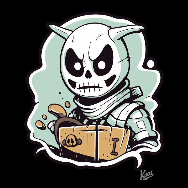 Skeleton Bunny Thief