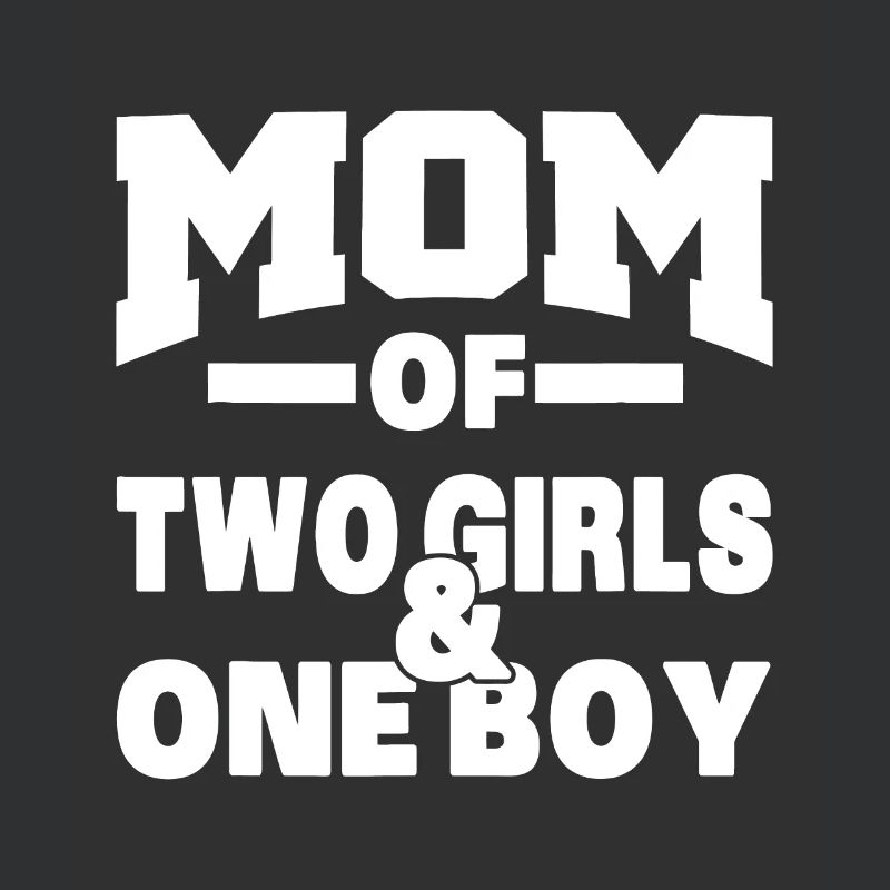 Mutter von zwei Mädchen und einem Jungen Muttertagsgeschenk