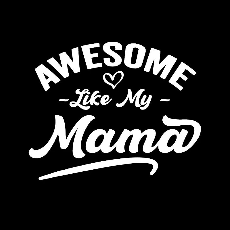 Fils Fille Amour Pour Mère Jeu de Mots Cool Génial Comme