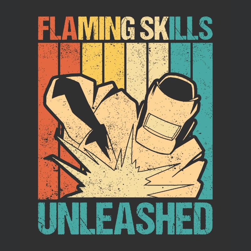 Flaming Skills Unleashed Welding Retro Crafts