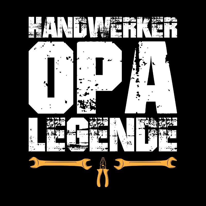 Handwerker Opa Legende