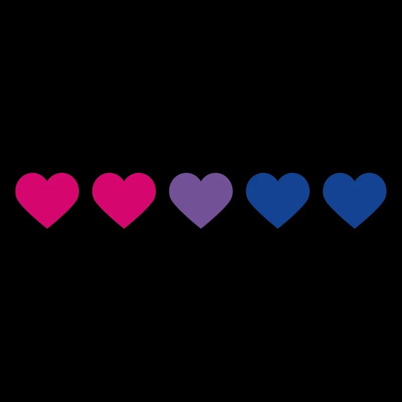 Bi-Heart || LGBT bisexual