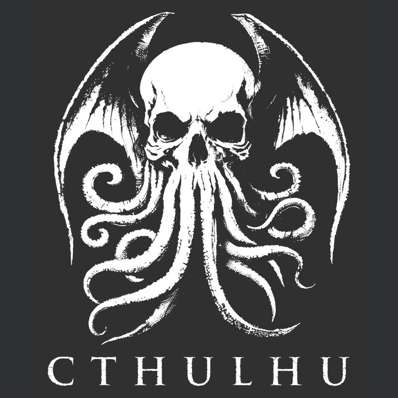 Cthulhu Gothic Skull