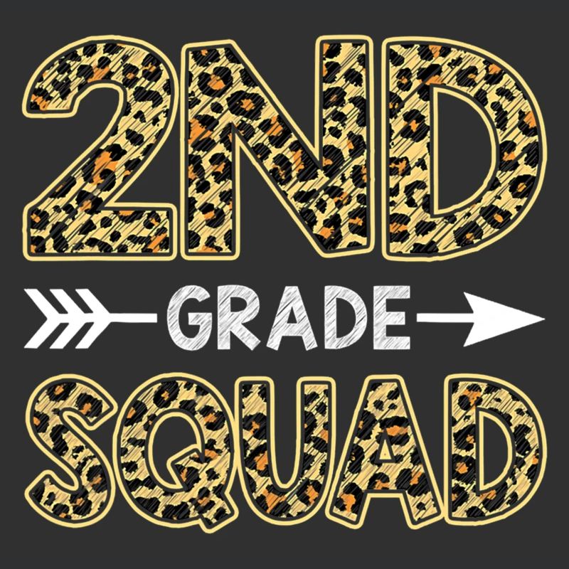 2Nd Grade Squad Leopard Second Grade Teacher Stud