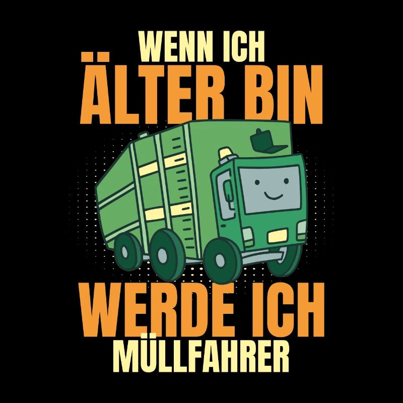 Nachwuchs Müllmann Müllabfuhr