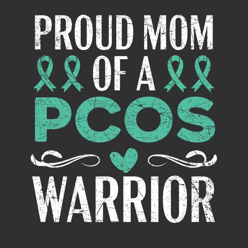 Mutter eines PCOS Warrior Polyzystischen Ovarialsyndroms