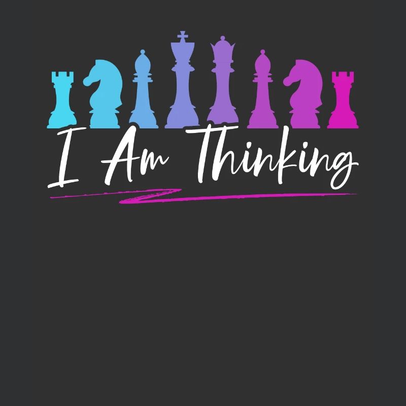I Am Thinking Grandmaster Board Game Chess Player