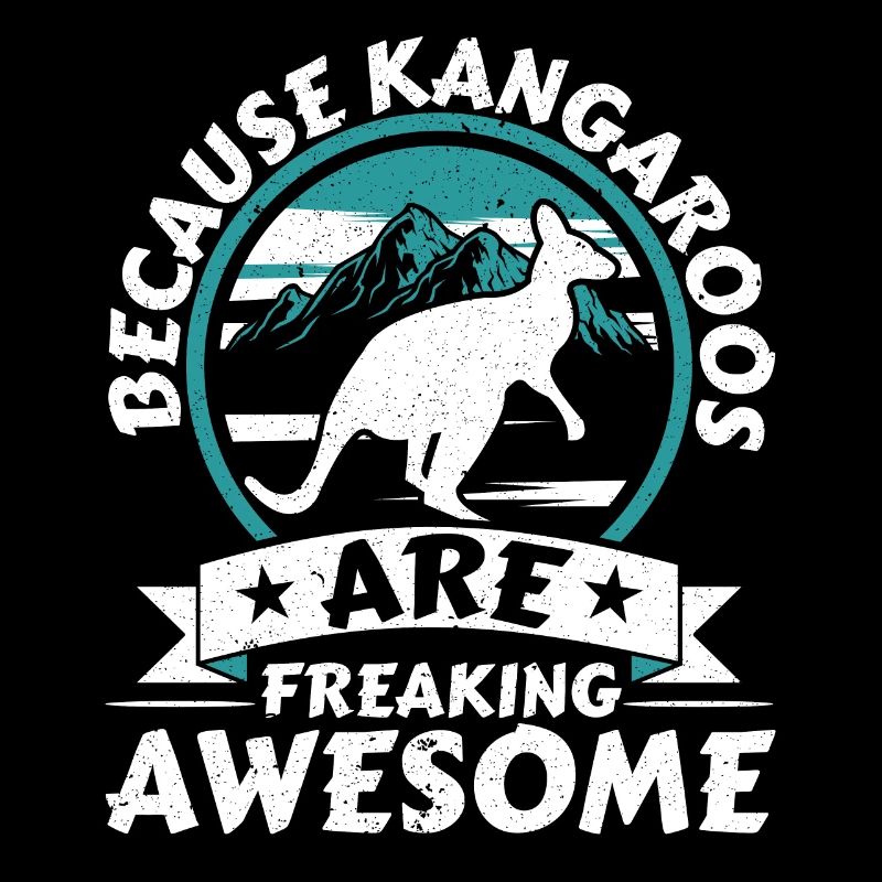 Parce que les kangourous sont des animaux sauvages impressionnants