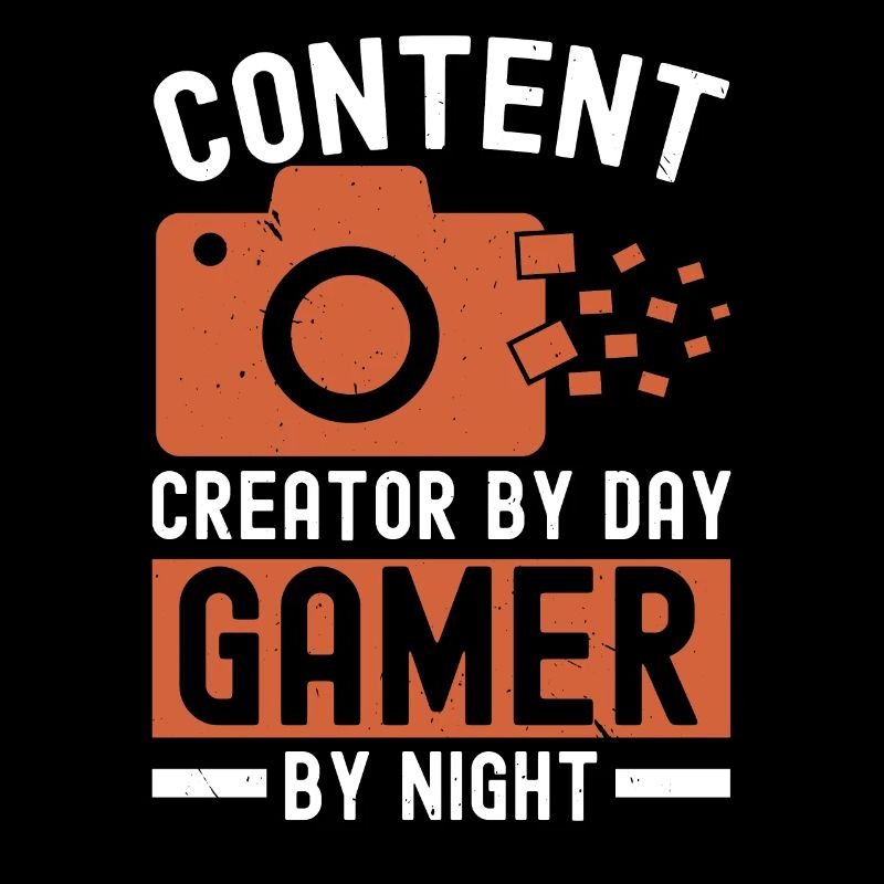 Content Creator By Day Gamer By Night Influencer