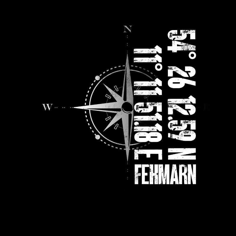Fehmarn Island Atlantic coordinates Map Holiday