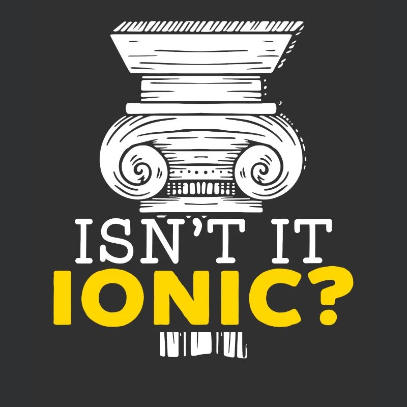 N’est-ce pas Ionic Architect Architecture Draftsman