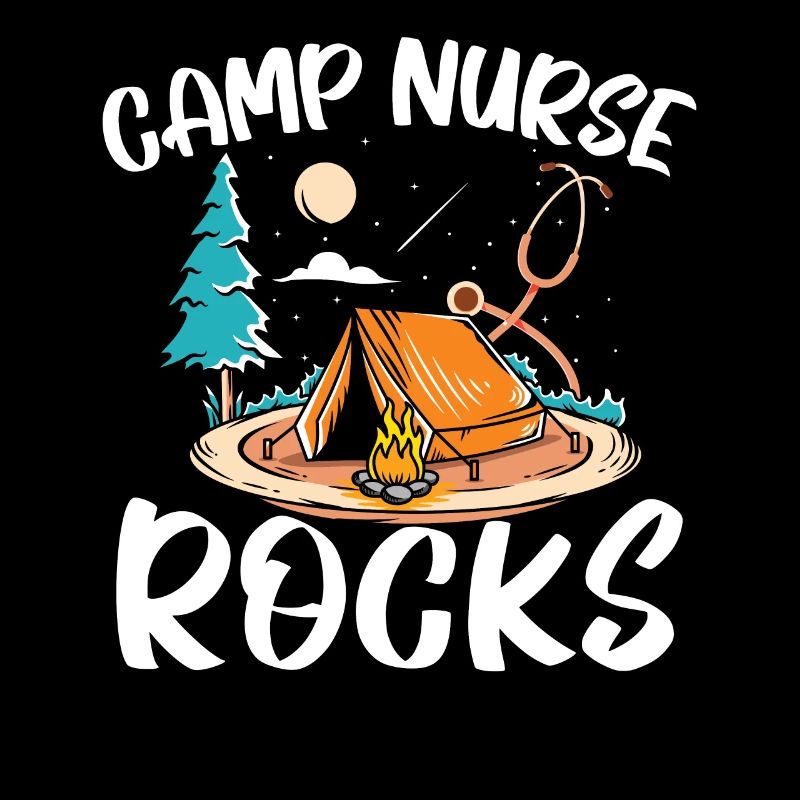 Camp Krankenschwester Camping Krankenschwester Krankenschwester Camper