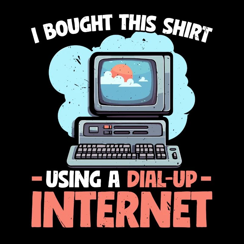 Connexion Internet commutée Blagues informatiques des années 90