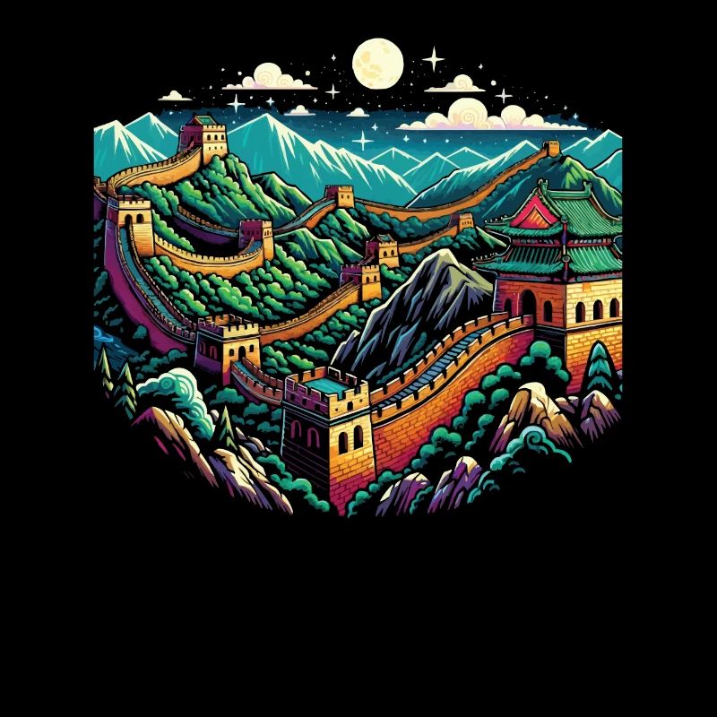 Chinesische Mauer Reise Urlaub Chinesisch