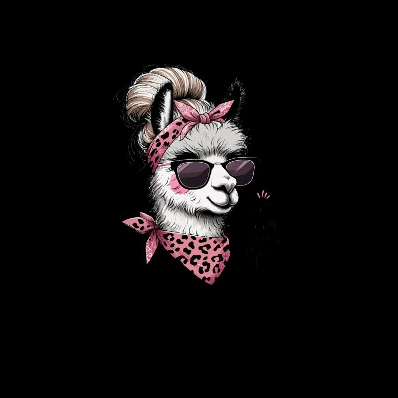 Alpaca Chic with Sunglasses
