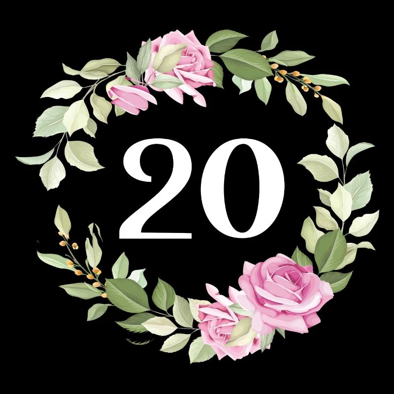 20 fleurs d’anniversaire 20 ans