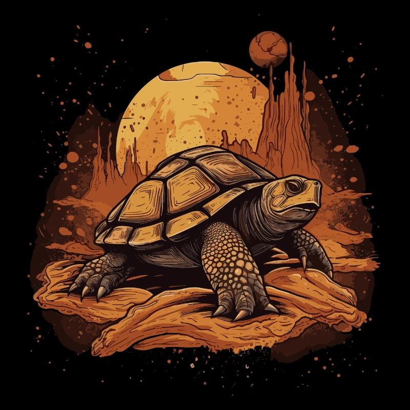 Désert de tortues spatiales