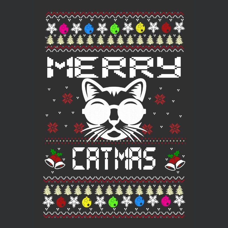 Conception de Noël - Joyeux CATMAS